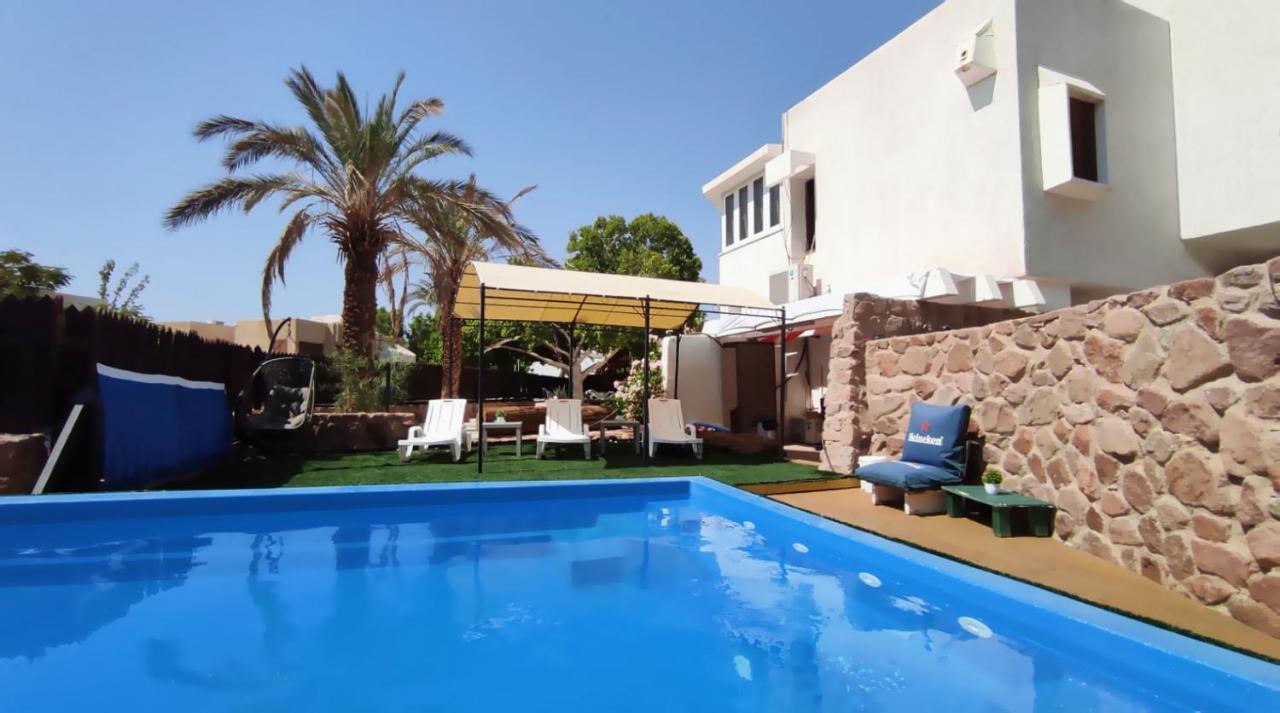 Guest House "Villa Klara Eilat" Heated Pool And Sauna All Year Round Экстерьер фото